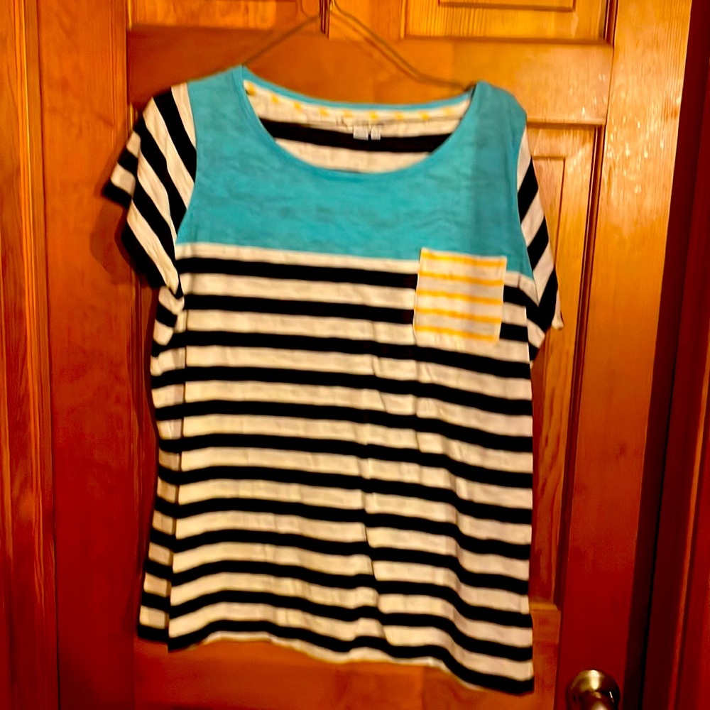 Striped Boden classic top